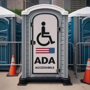 ada compliant portable restroom in syracuse new york